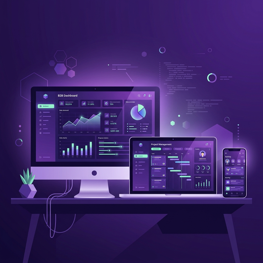 Digital Solutions illustration